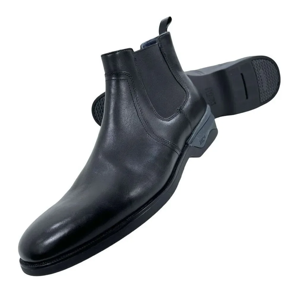 Johnston & Murphy XC4® Elkins Black Leather Chelsea Boot Men’s Size 13